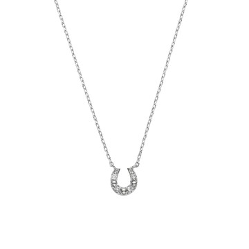 *【va vendome aoyama】小馬蹄鑽石項鍊