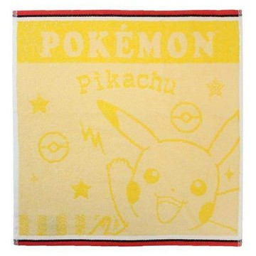 PoKeMoN 寶可夢 方巾 35 x 34cm  皮卡丘  1條