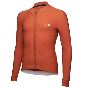 INFINITY CLASSIC Long Sleeve Jersey 經典版刷毛長袖男款車衣 (琥珀橘)