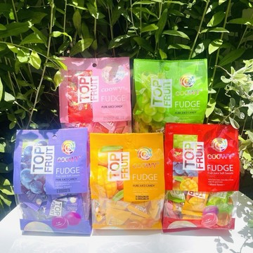 【台灣出貨】Top Fruit果汁軟飴320g芒果口味糖果 -Kẹo dẻo trái cây Top Fruit32