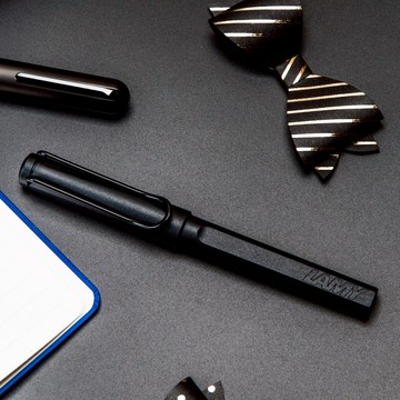 【LAMY】 鋼珠筆 / Safari 狩獵者系列 - 極黑 - 官方直營旗艦館