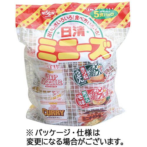 日清食品 ミニーズ(東) 5食パック 205g