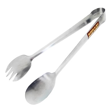 全鋼分菜夾 P42 1支 - 輕鬆夾取各式菜餚 保持餐桌整潔  銀色