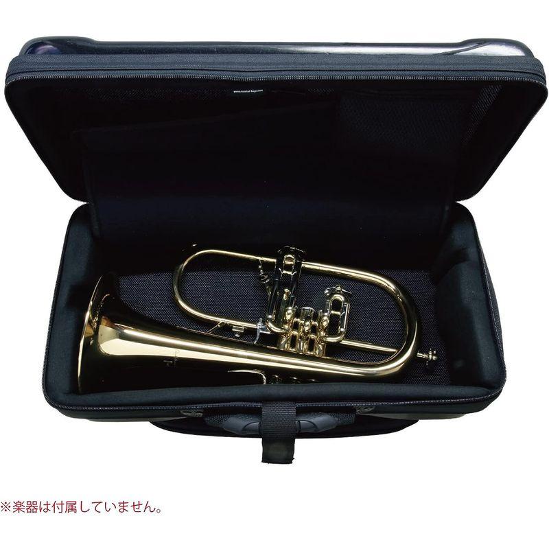 bags トランペット フリューゲルホーン向けWファイバーケース M-GOLD EF2TRFH