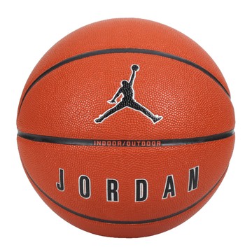 nike jordan ultimate 2.0 8p 7號籃球-室內外 深橘黑銀