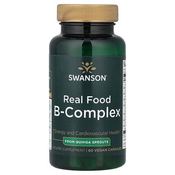 Swanson, Real Food B 復合物，60 粒素食膠囊