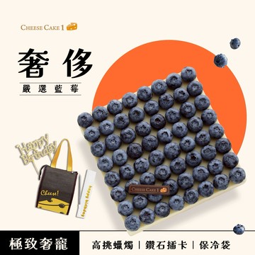 【CheeseCake1】奢侈 - 嚴選藍莓乳酪蛋糕