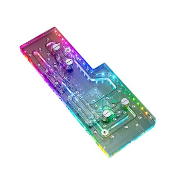 Bitspower Sedna GT502 側立型水道板（適用 ASUS TUF Gaming GT502 機殼，Hercules 水泵）