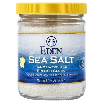 Eden Foods, 食用海鹽，14盎司（397克）