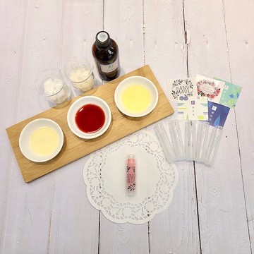 【 青手作DIY 】粉紅滋潤護唇膏 材料包