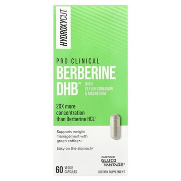 Hydroxycut, Pro Clinical，Berberine DHB™，60 粒素食膠囊