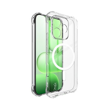 Imak HONOR 600 Lite 5G全包防摔套(氣囊)(磁吸款)-透明