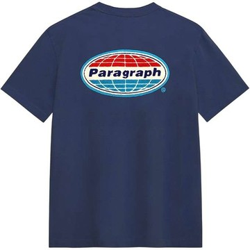 【PARAGRAPH】26SS NO.040 TOWELING PATCH TEE 短T (深藍色)