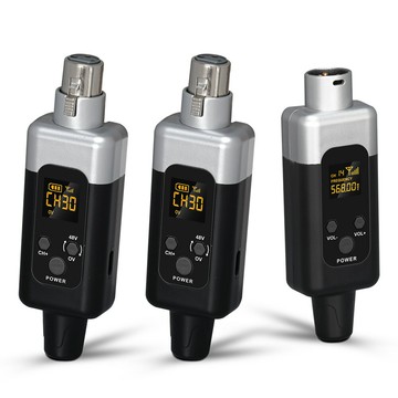 跨境無線手雷麥克風有線轉無線樂器音響調音臺48V無線2.4G接收器【北歐家居生活】