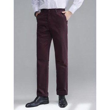 華薩尼春秋季男新款垂感直筒薄款燈芯絨修身彈力條絨流行潮流長褲