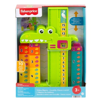 fisher-price 費雪 學習加法小鱷魚  綠色  1個