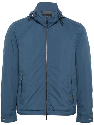 Moorer - Duccio-SKT hooded jacket - men - Polyester/Polyamide - 52 - Blue