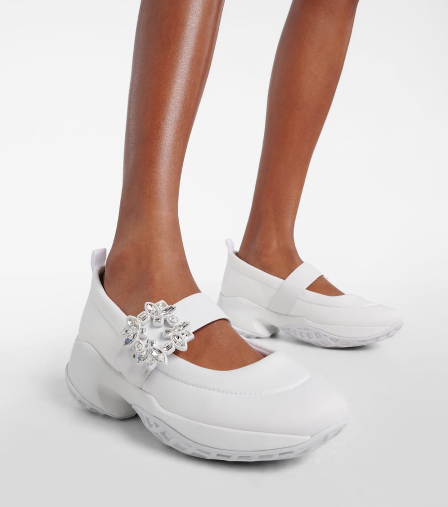 Roger Vivier Viv' Match embellished sneakers