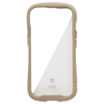 iFace 日本  iPhone 14 Reflection 抗衝擊強化玻璃保護殼 - 莫蘭迪棕色