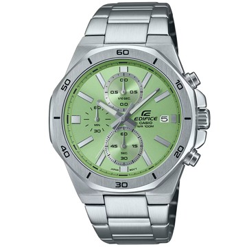 CASIO卡西歐 EDIFICE 八角錶圈 計時腕錶 EFV-640D-3AV