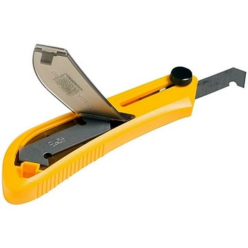 OLFA 日本壓克力刀Acrylic壓克力切割刀PC-L(附繫繩孔;2.2x3.5x2cm)膠板切割刀Heavy-duty plastic cutter