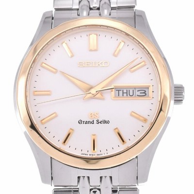 SEIKO GS グランドセイコー クォーツ 9F83-9A10 18KTベゼル