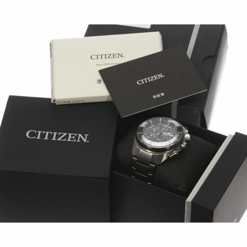 ☆良品 箱・保付【CITIZEN】シチズン アテッサ エコドライブ BZ1041-57E/W770MV-01 Bluetooth ソーラー メンズ |  LINEブランドカタログ