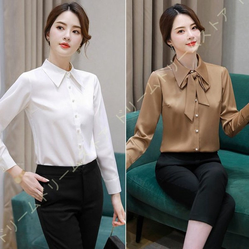 半袖 レディース ブラウス 大きいサイズ シフォン ゆったり レトロ 白シャツ 事務服 オフィス制服 おしゃれ 着痩せ シンプル トップス ふんわり オフィス 通販 Lineポイント最大0 5 Get Lineショッピング