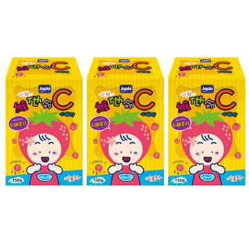 佳兒樂 小兒維他命C+乳鐵蛋白咀嚼錠 150錠 3盒入特惠組【德芳保健藥妝】