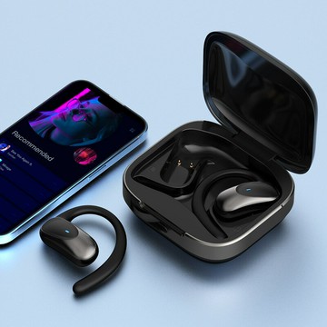 2025新款OWS開放掛耳式運動耳機彩觸屏藍牙耳機智能AI翻譯【Snowbelle優選】