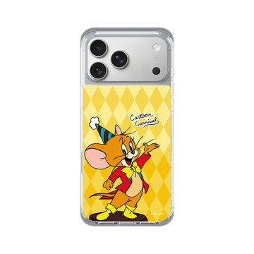 iPhone 17 Pro Max ClearX (MagSafe 兼容) 霜透灰 - 湯姆貓與傑利鼠 Tom and Jerry - 卡通嘉年華 - 傑利鼠