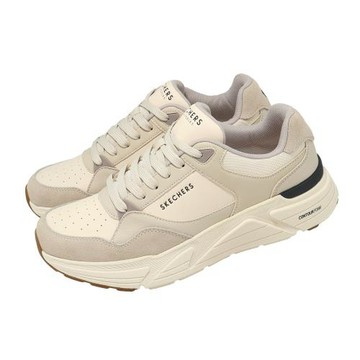 Skechers 休閒鞋 Rovino Lite 男鞋 米 輕量 拼接 緩衝 183430OFWT