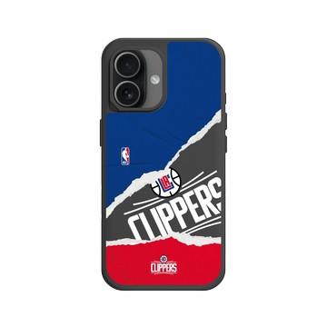 iPhone 17 SolidX 黑 - NBA - 熱血系列-洛杉磯快艇 L.A Clippers - Sweat and Tears