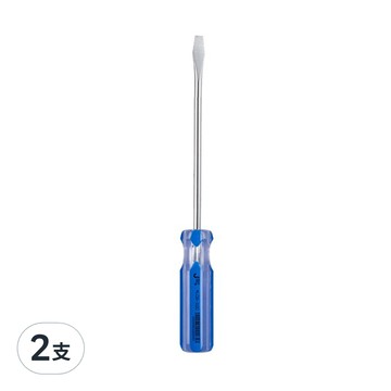 JETECH 捷特 彩條起子 一字型 101 - 3.3x150mm 高強度鉻釩鎳鋼刀桿  2支