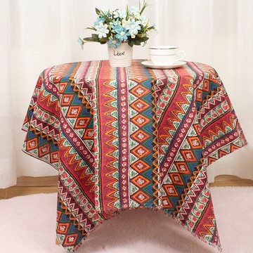 格子桌布棉麻北歐書桌ins風學生日式蓋布茶幾餐桌布藝長方形簡約