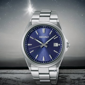 SEIKO 精工 SPIRIT 簡約太陽能電波手錶-39.8mm SBTM349J 7B72-0AK0B