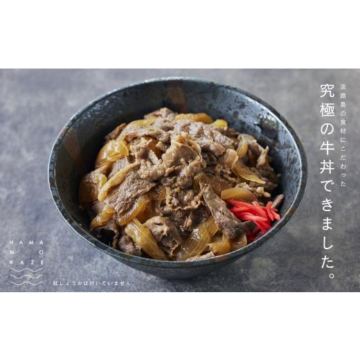 ふるさと納税 兵庫県 南あわじ市 こだわり！淡路島牛丼（3個入り）淡路牛と淡路島産玉ねぎ100％