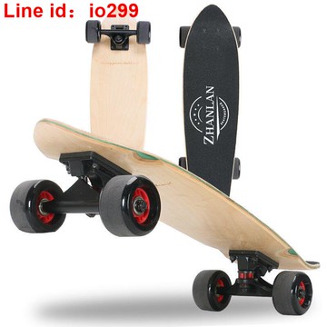 楓木大魚板成人刷街四輪滑板小魚板代步公路板巡航板男女生滑板車