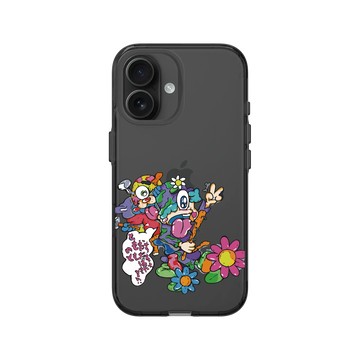 iPhone 16 Clear (相機按鈕) 酷墨灰 - ZOE - 快樂的生物