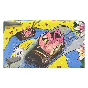 THE ENGLISH SOAP COMPANY 英國製皂 萬得福動物皂 紅鶴愛玩水飛車  190g  1個