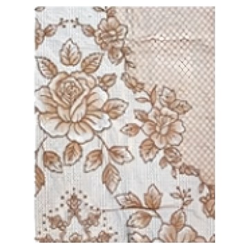 永潔 刻花正方桌巾 適用小茶几 小正方客桌 餐桌  4.5 x 4.5尺  BJ-4279  1條