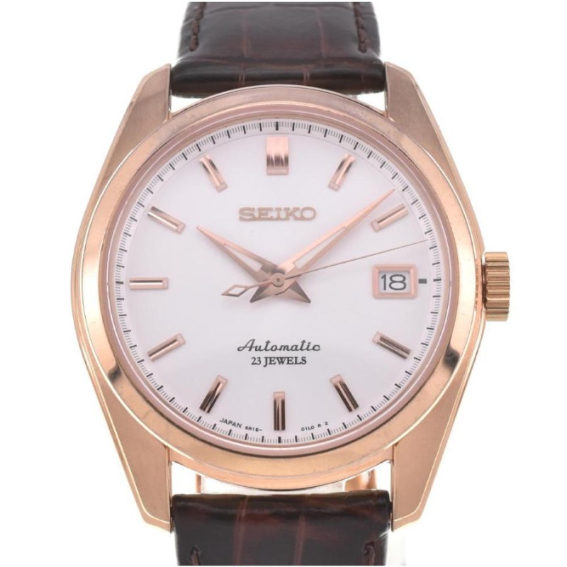 ☆美品【SEIKO】セイコー メカニカル 6R15-01Z0/SARB072 デイト 自動巻き メンズ O#110801 | LINEショッピング