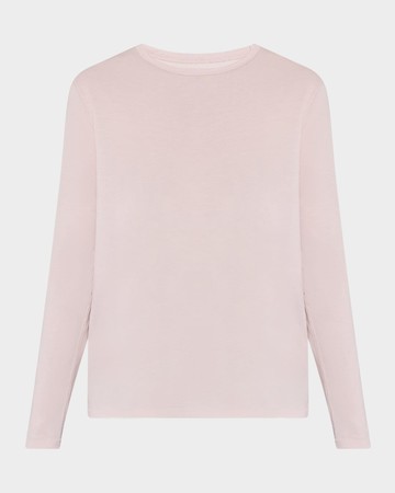 Lyocell Cotton Crewneck Tee