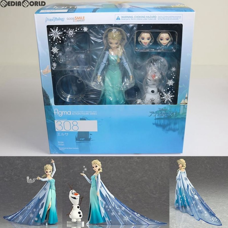 中古即納』{FIG}figma(フィグマ) 308 エルサ アナと雪の女王 完成品 フィギュア グッドスマイルカンパニー(20161222) |  LINEショッピング