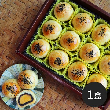 【麻吉爸】台灣第一家 蛋黃贏12入禮盒(附提袋)(蛋奶素)-組數任選