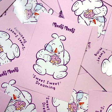 Monbi - Sweet Sweet Dreaming 明信片