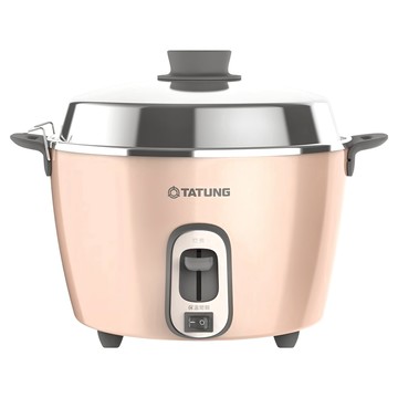 TATUNG 大同 不鏽鋼電鍋 6人份 全配  TAC-06R-N  奶油粉