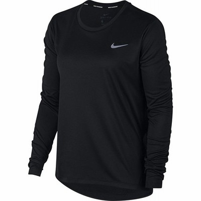 ナイキ スポーツウェア 長袖ｔシャツ レディース マイラーl S ランニングトップ Aj8129 010 Nike 通販 Lineポイント最大get Lineショッピング