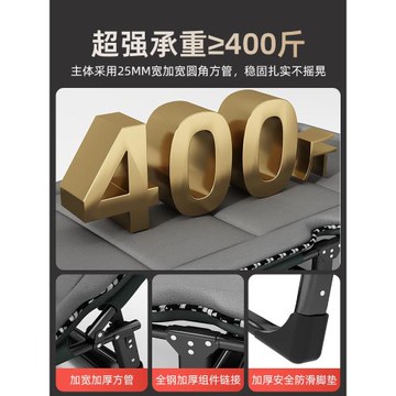 折疊床單人床辦公室午休神器成人家用單人躺椅醫院陪護便攜行軍床
