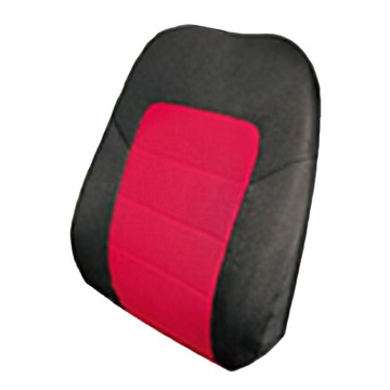 3DMats 3D樂活透循環椅套/背套 M  黑色 + 紅色  1個